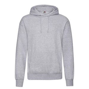 Classic 80/20 Hooded Sweatshirt - Fruit of the Loom pull over Hoodie/Jumper